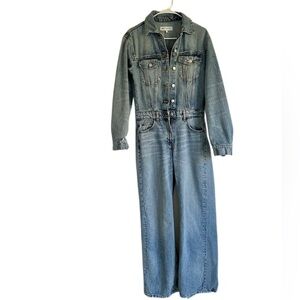 ZARA | Denim Jumpsuit